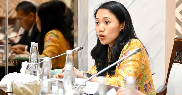Anggota Komisi XI DPR Puteri Komarudin.